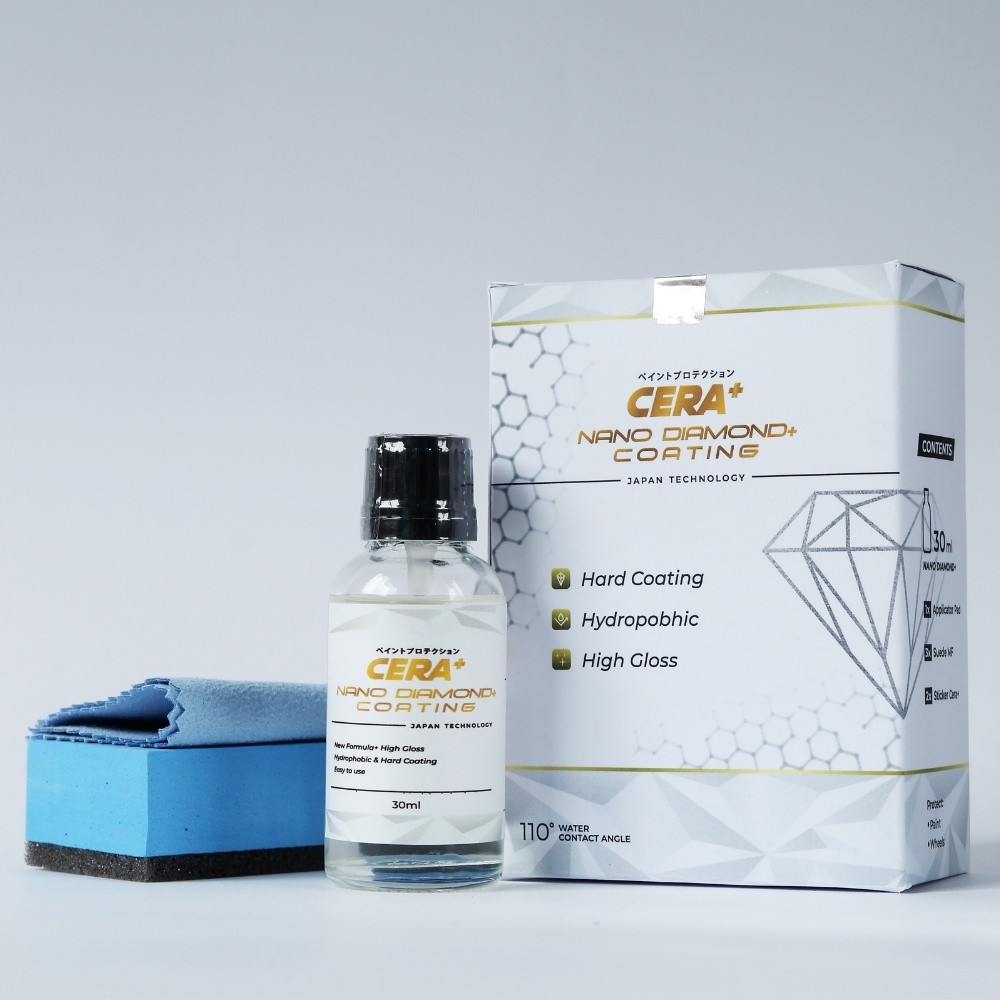 Cera+ Nano Diamond Coating 10H | Bening Seperti Kaca | 10H Coating     Berkualitas
