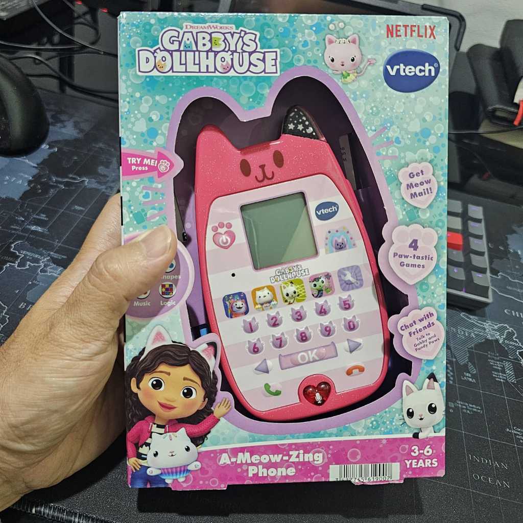 VTECH GABBY DOLL HOUSE LEARNING PHONE - ORIGINAL VTECH USA 100%