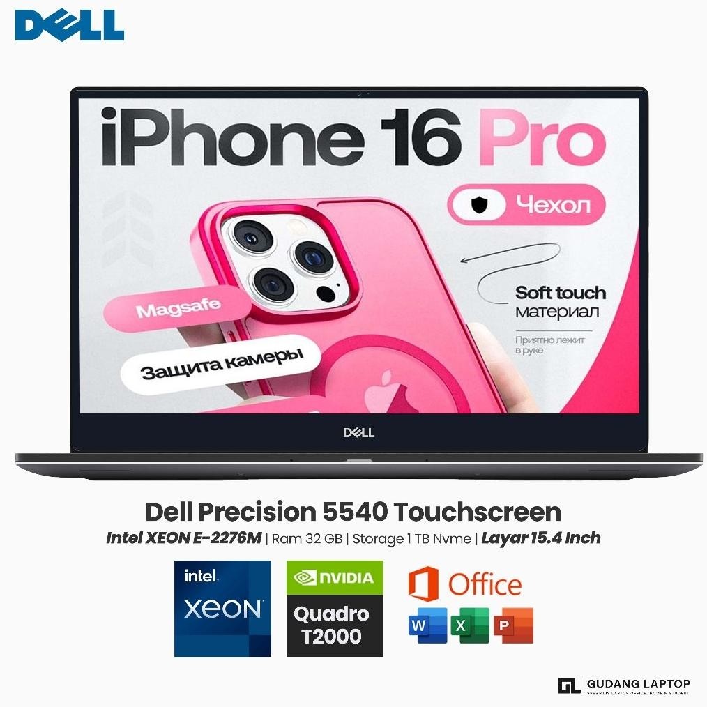 LAPTOP WORKSTATION DELL PRECISION 5540 LAPTOP KULIAH