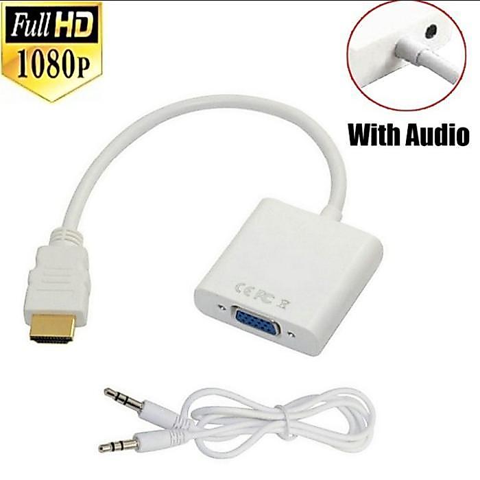 Converter Hdmi to vga + audio / converter Hdmi to vga with audio