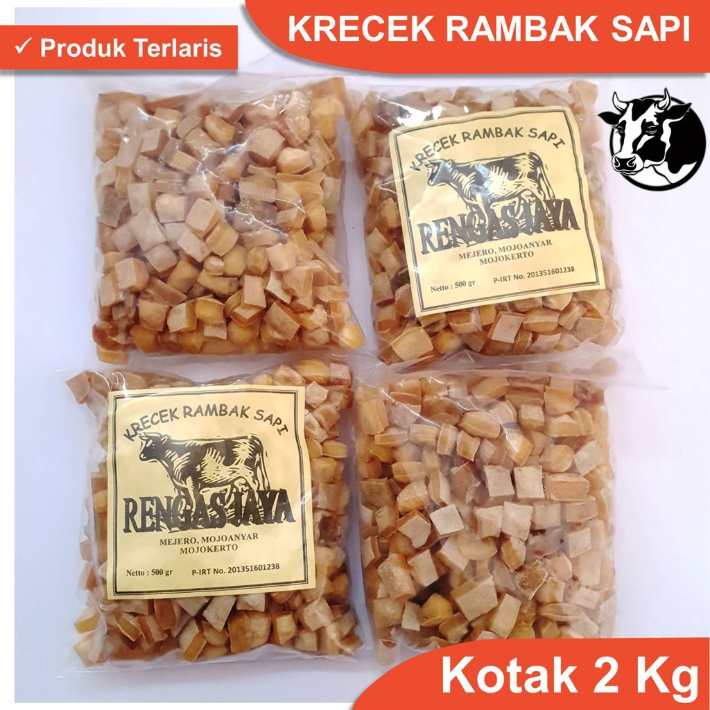 Produsen Jangek Mentah 2 Kg / Jangek Kulit Sapi / Kerupuk Kulit Sapi Mentah / Krupuk Kulit Mentah   