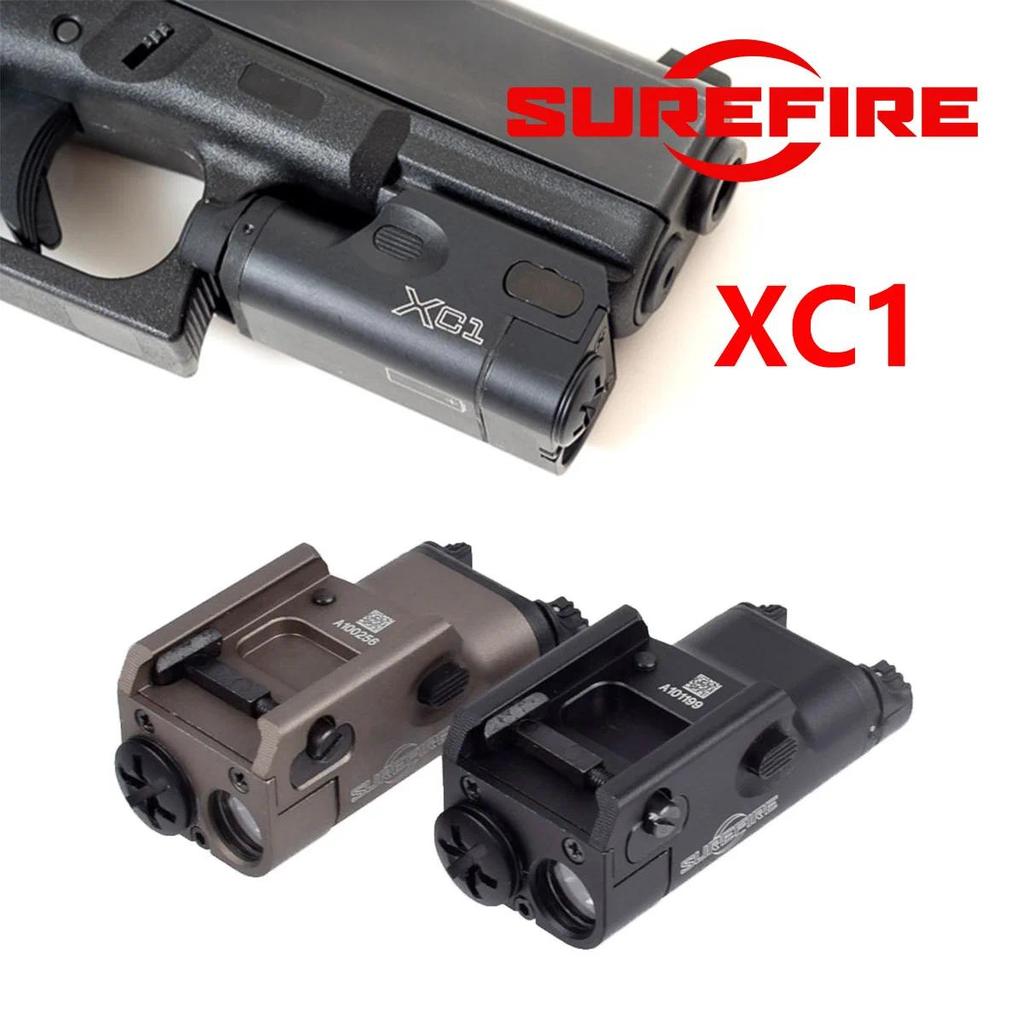 Tactical Surefire XC1 Metal Flashlight For Glock 17 19 P320  Pistol  Hanging Scout Light Fit 20mm Pi