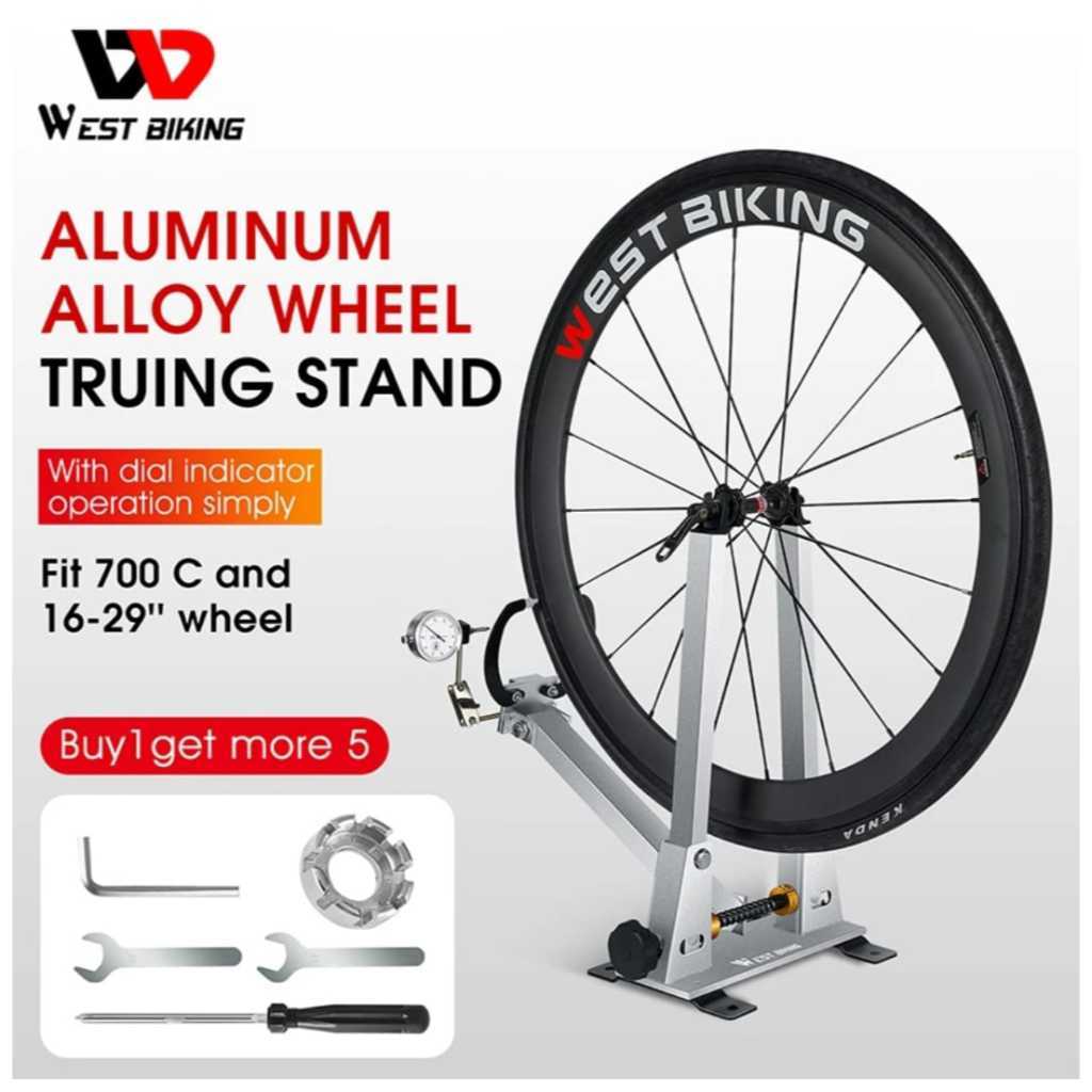 Foto West Biking Alat Setel Ruji Jari Stel Velg Rim Sepeda Truing Rims Tool