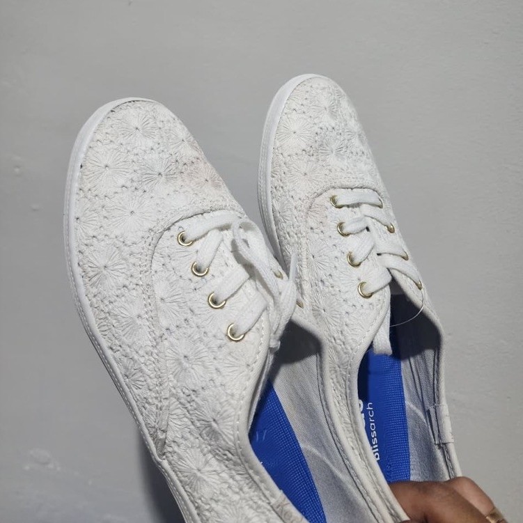 Preloved Keds Champion Crochet