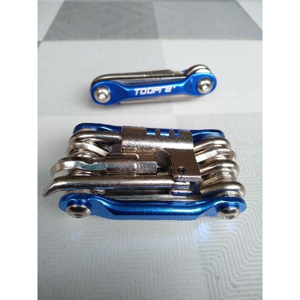 Foto Toopre Portable Tool Kit Multifungsi - Kunci L Hexagon Set, Solusi Praktis untuk Perbaikan Sepeda Anda.
