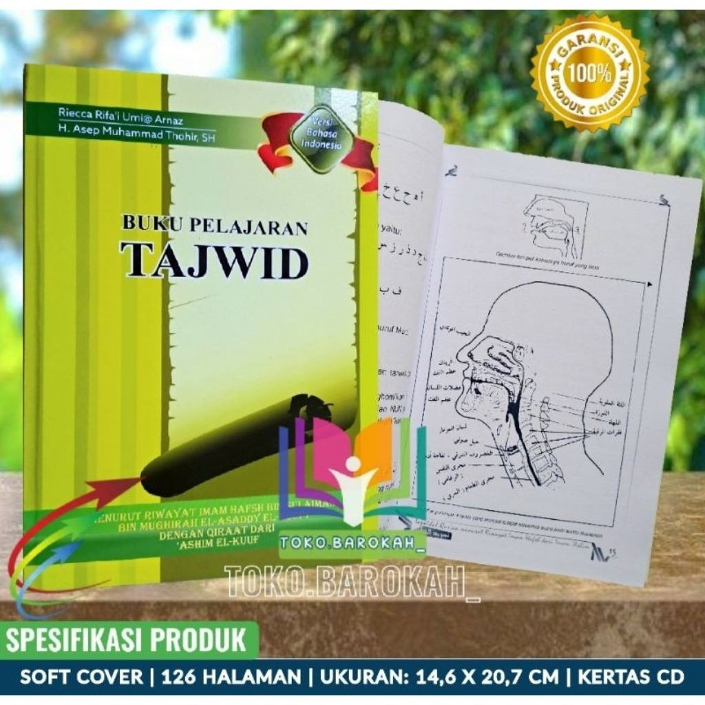 Buku Pelajaran Tajwid Karya Ponpes Miftahul Huda Versi Indonesia Buku Tajwid Miftahul Huda