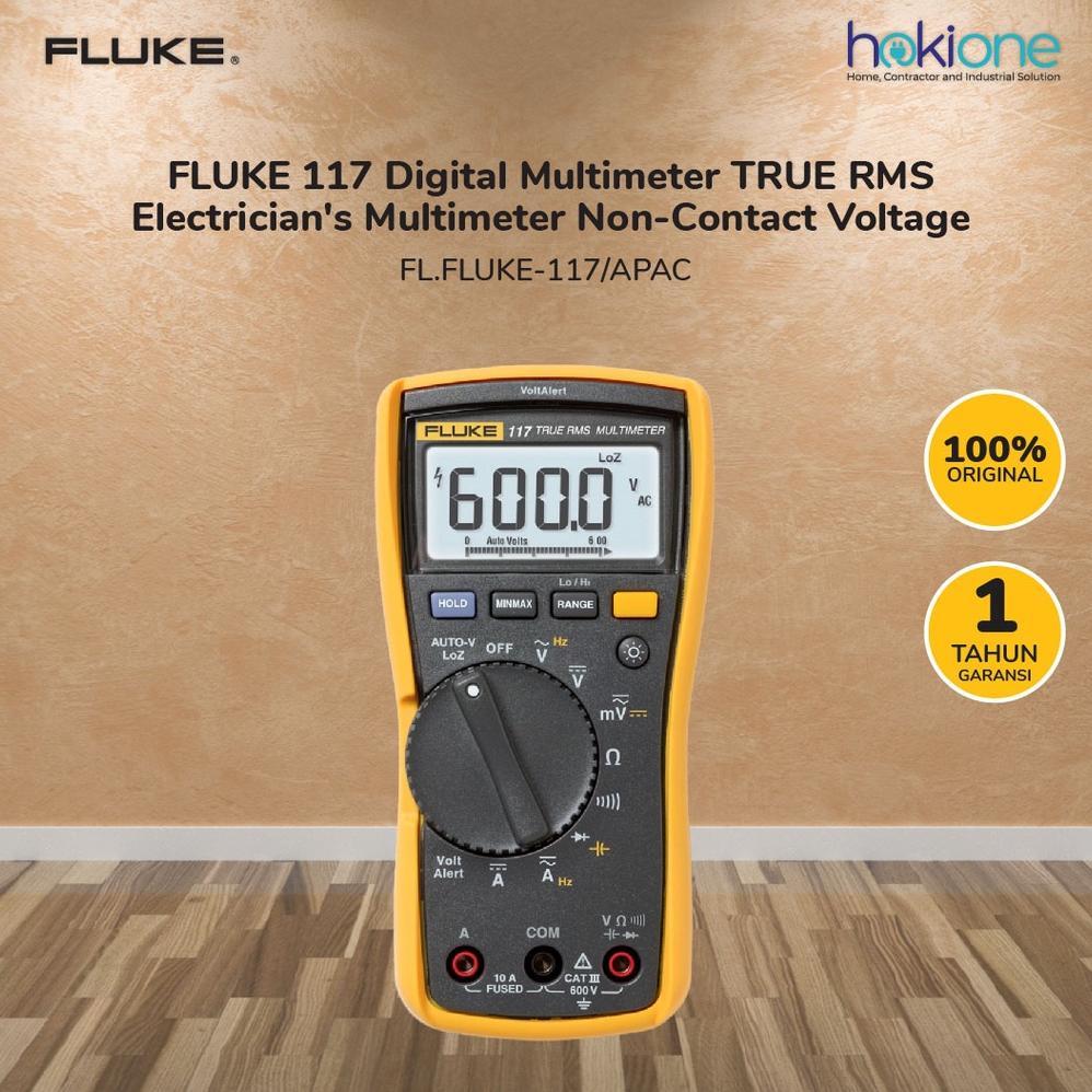 Fluke 117 Electrician'S Multimeter With Non-Contact Voltage - Fluke-117/Apac
