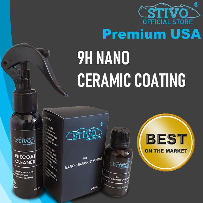 READY- 9H NANO CERAMIC COATING Premium USA-Paket TITANIUM SERIES Mobil STIVO - PAKET 12 ml