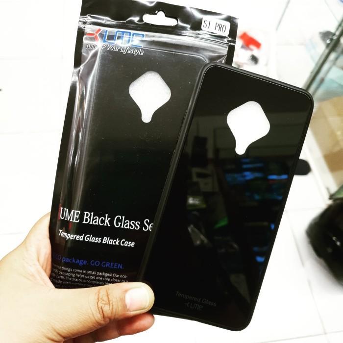 Realme C12/C15/C17/C25/Narzo/20/30A Silicon Case UME Black Glass