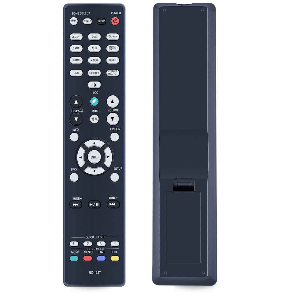 RC-1227 For DENON Audio Video AV System Remote Control AVR-X1500H AVR-X1600H 30701026100AD