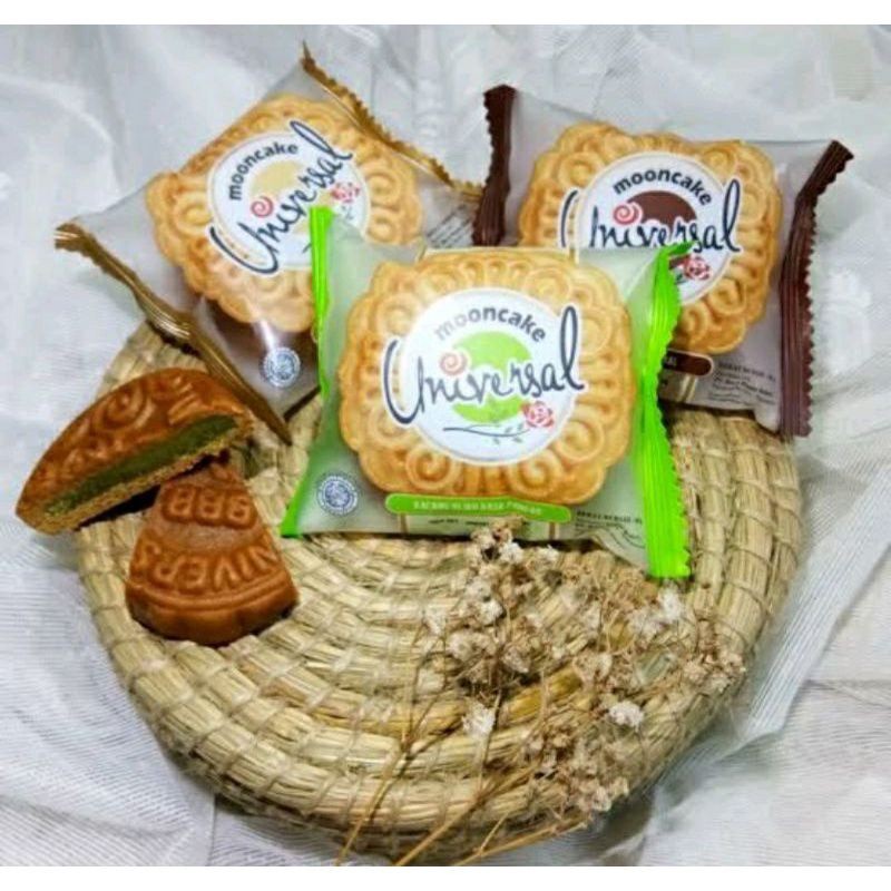 Mooncake Universal Pia Cetak Kacang hijau Roti lembut legit