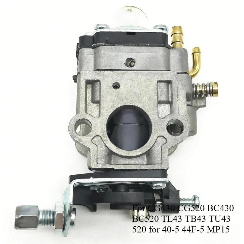 Suitable For CG430 CG520 BC430 BC520 TL43 TB43 TU43 520 for 40-5 44F-5 MP15 carburetor