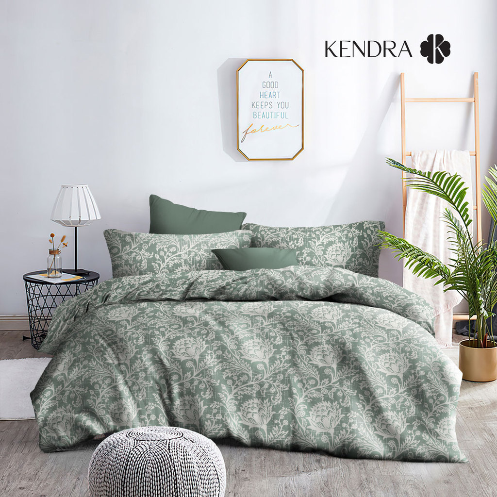 KENDRA PREMIUM Bedcover Sprei Set Jade