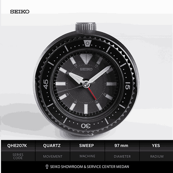 SEIKO Showroom Medan - Jam Beker Seiko QHE207K