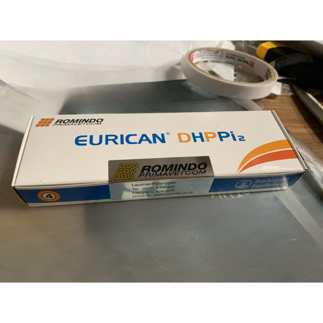 Vaksin Anjing Eurican DHPPi2 / Eurican 4 - Obat Vaksin Hewan Anjing    BERKUALITAS