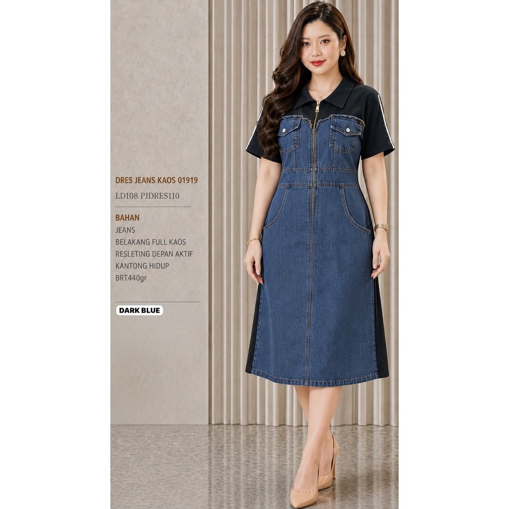 L1B 11 so DRES JEANS KAOS 01919 440GRAM#REALPICT