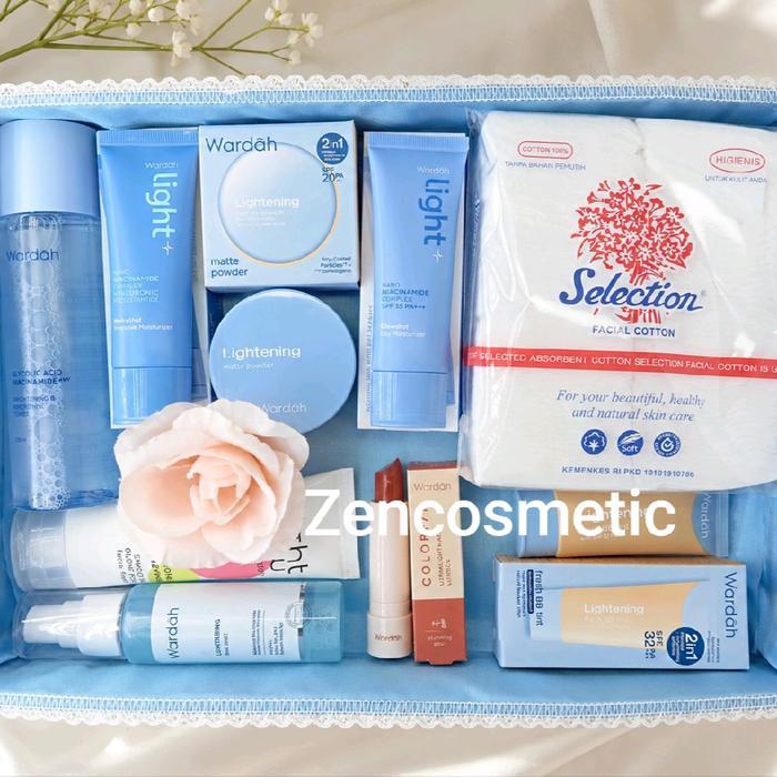 Paket Wardah Seserahan Lengkap/Skincare Wardah Lengkap. - Paket 1