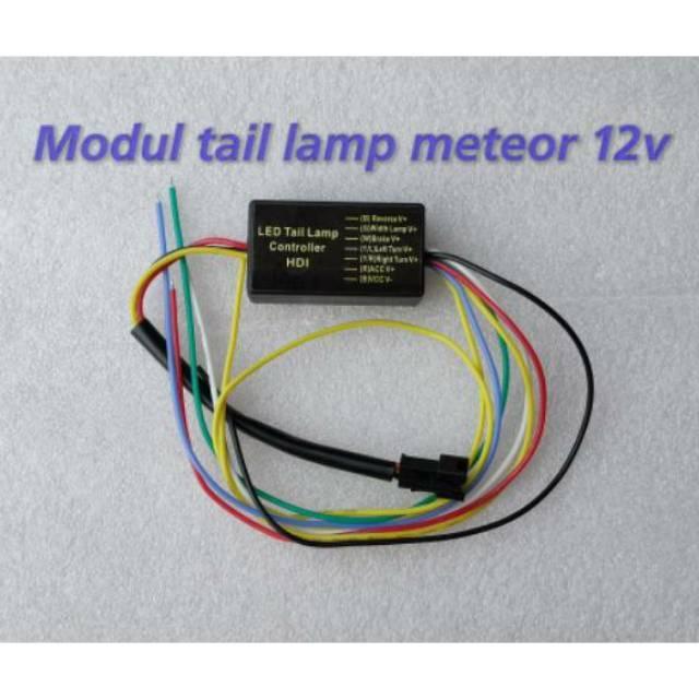 Modul Multi LED RGB controller tail lamp bis 12v 24v - 12v, Standar