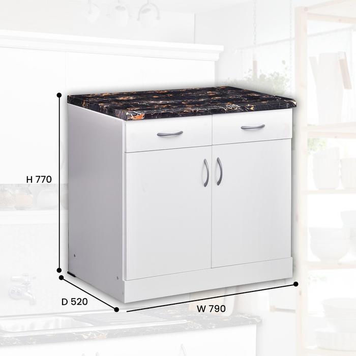 READY Socozy - Kitchen Set Atas Bawah / Kitchen set sink / kitchen set model terbaru / kitchen set -