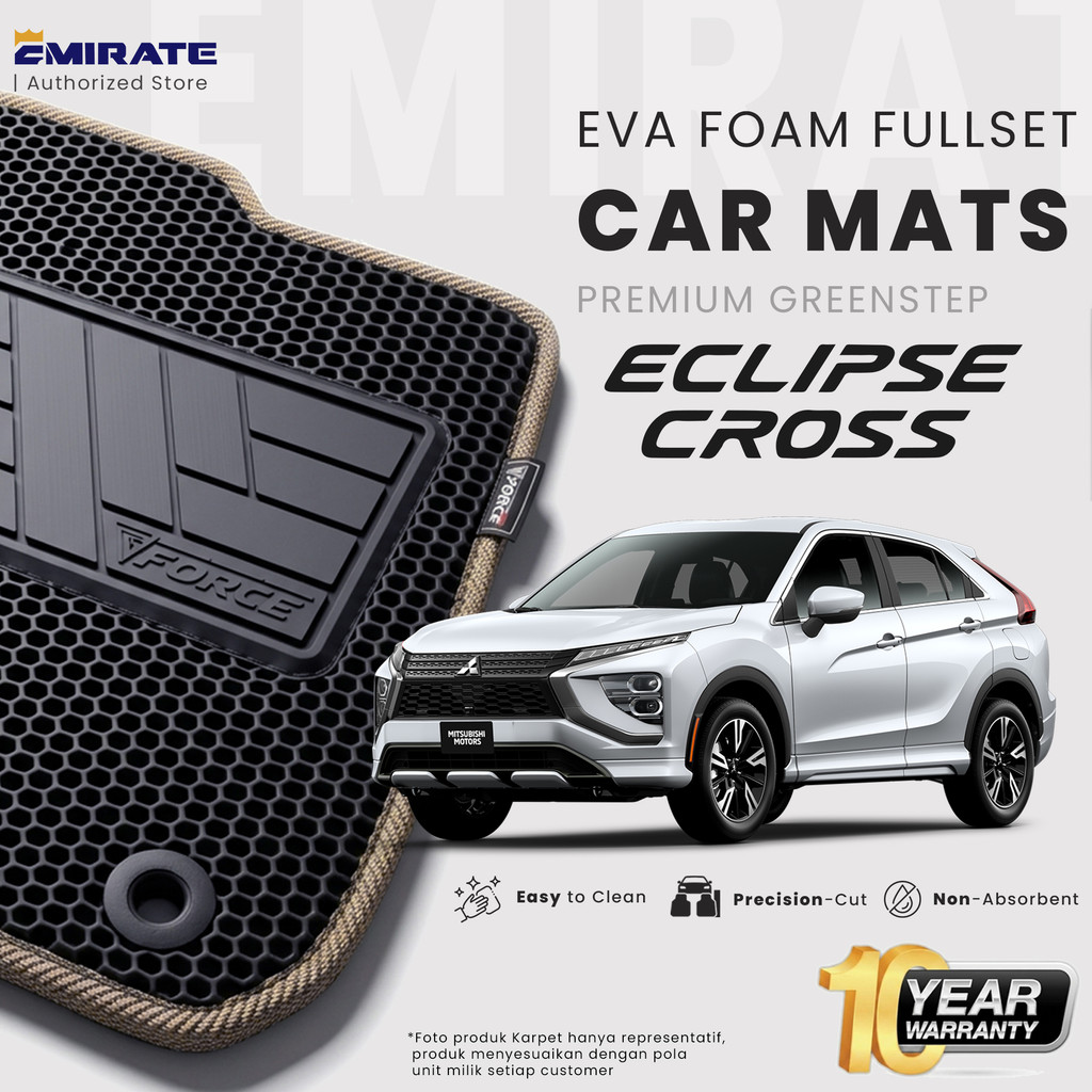 Karpet Mobil Mitsubishi Eclipse Cross EVA Force Fullset / Mitsubishi Eclipse Cross Car Mat