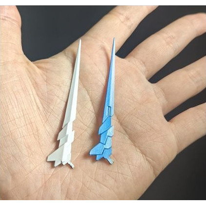 Metal Antenna & Frame Parts (S23, J18) for PG 1/60 Unicorn dam Phenex Banshee, Daban Metal Upgrade R