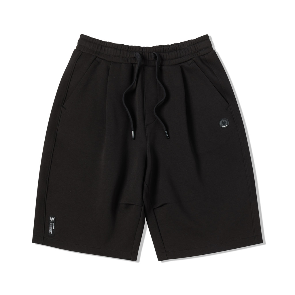 LIFEWORK - All Day Balloon Bermuda Pants - Man Black - Celana Pendek Pria Warna Hitam