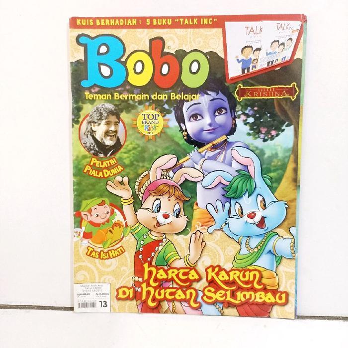 majalah bobo 8 Juli 2010 : harta Karun di hutan selimbau