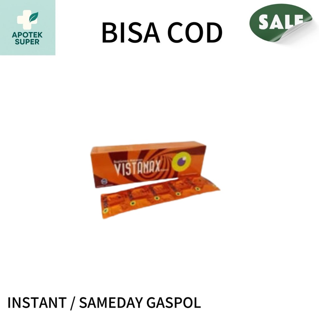Vistanax Box Isi 30 Tablet Vitamin Suplemen