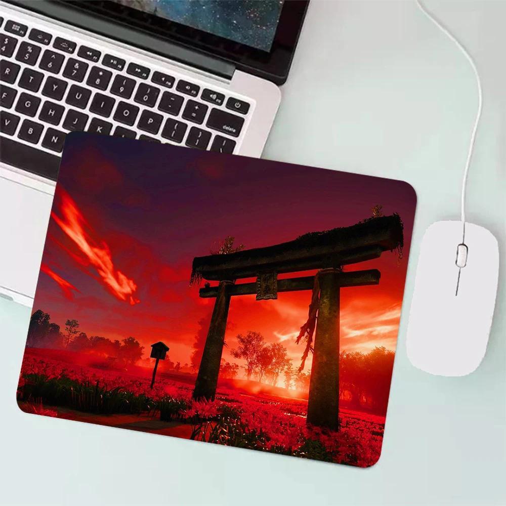 Bloody Landscape Small Gaming Mouse Pad PC Gamer Keyboard Mousepad XXL Computer Mouse Mat Laptop Car
