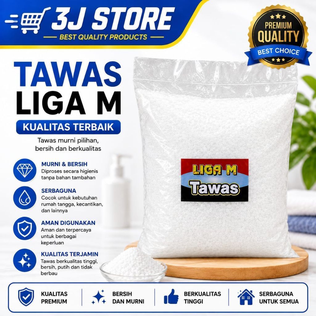 TAWAS BUBUK / KRISTAL PUTIH LIGA M /TAWAS PENGHILANG BAU AIR SUMUR