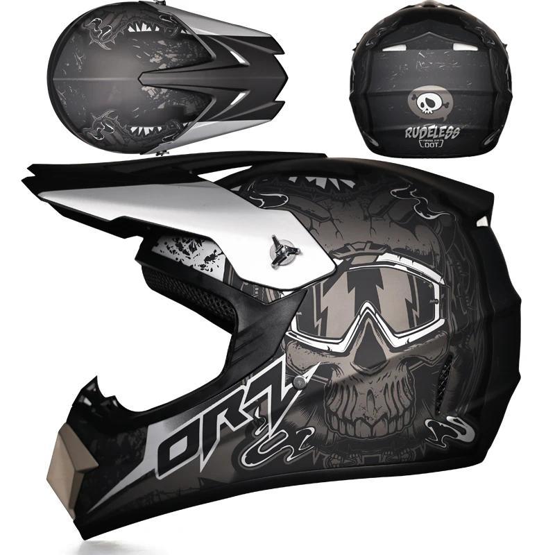 Motorcycle Off Road dirt bike helmet Motocross racing Helmet Downhill mountain helmet DOT