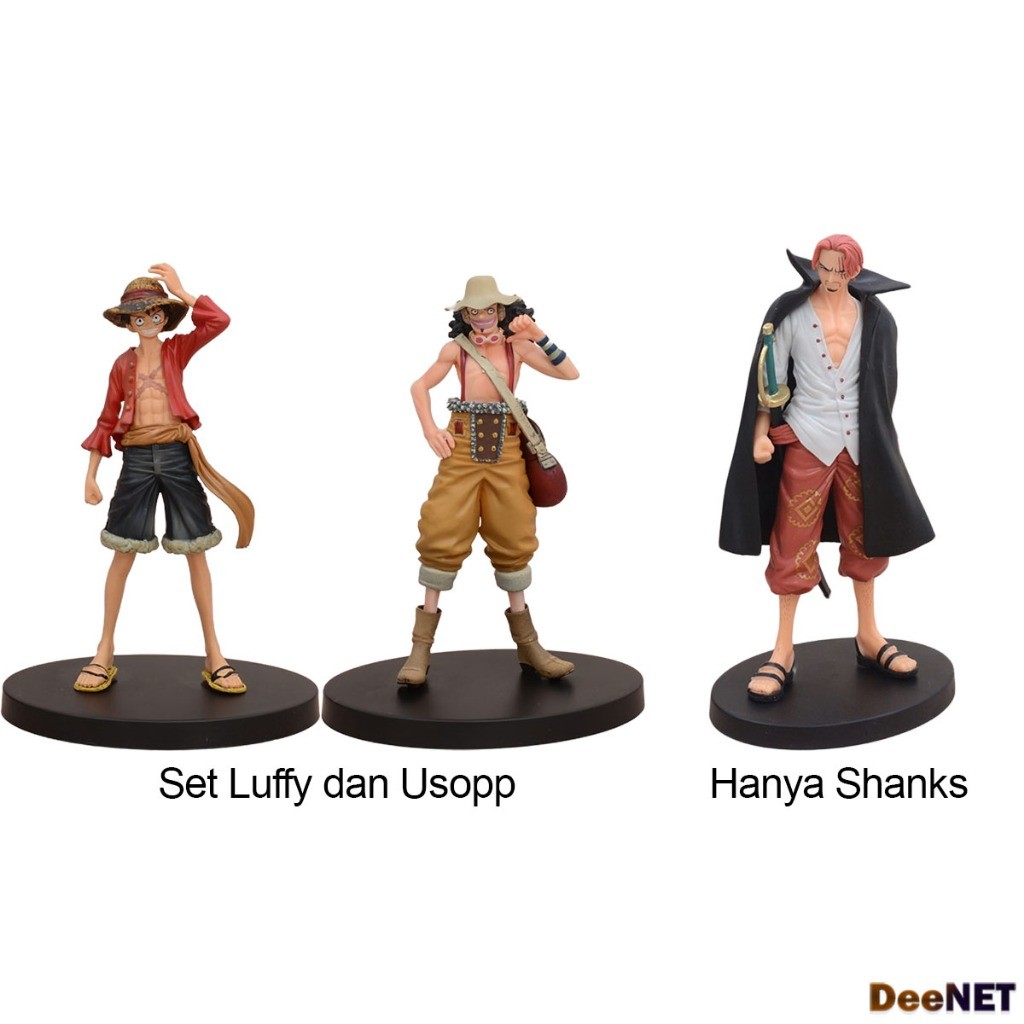 Luffy Usopp Shanks DX Grandline Vol 1 One Piece Action Figure PVC