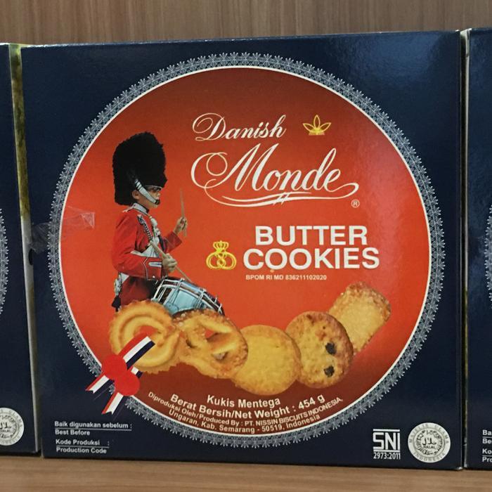 monde butter cookies 454gr | kue kaleng | biskuit kaleng | monde kalen