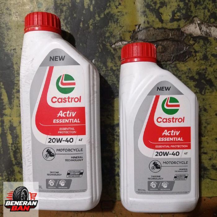 OLI CASTROL ESSENSIAL 20W-40 0,8 L