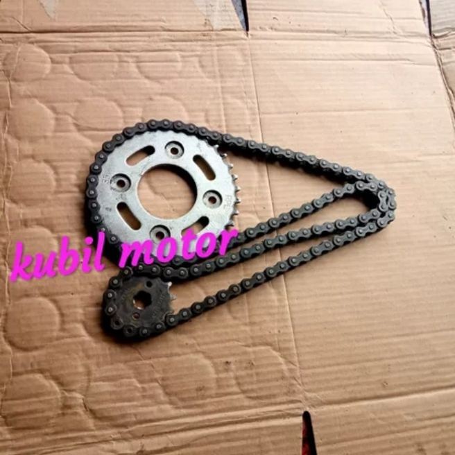 gear set original copotan supra x 125