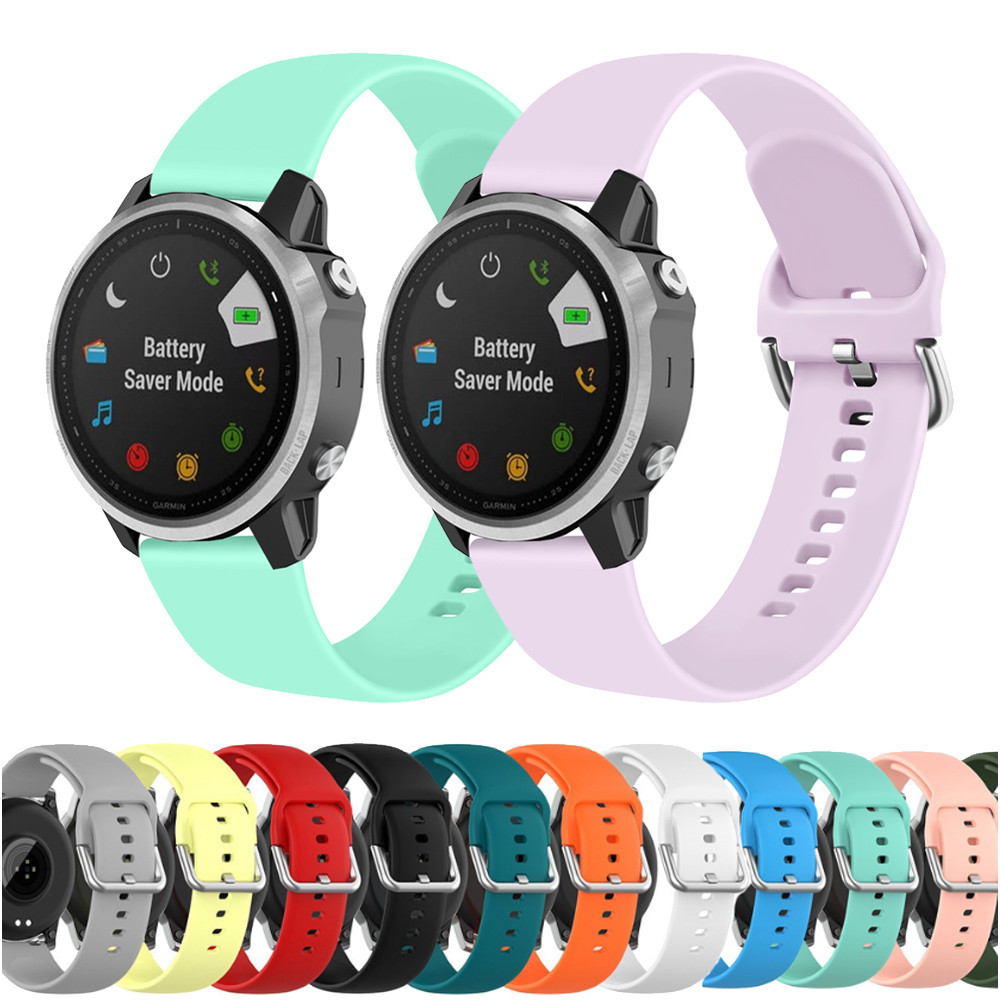 Silicone Strap For Garmin Fenix 7S/Fenix 6S/Fenix 6S Pro Band Bracelet Watband For Garmin Fenix 5S/F