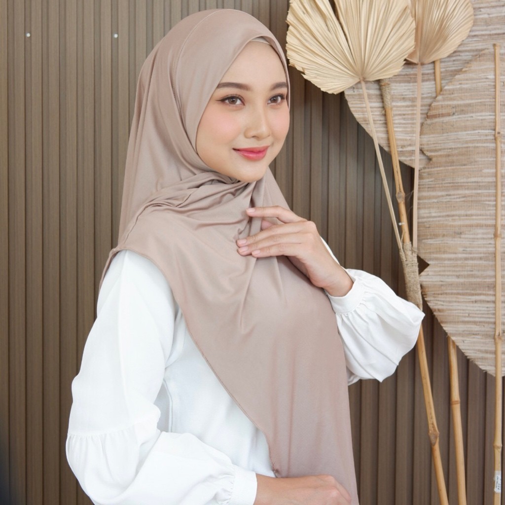 Hijab dea- Pashmina Aisyah Instan Jersey Premium