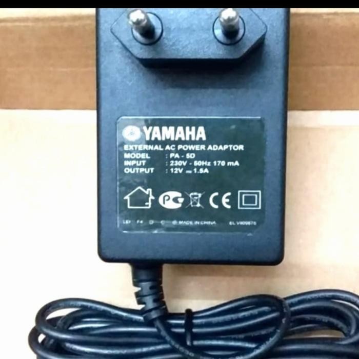 adaptor digital piano Yamaha YDP-142, YDP-143. 12volt berkualitas