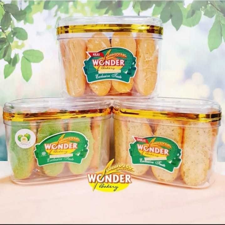 Bagelen Renyah Roti Bagelen Merk Wonder Bakery  Roti Kering Camilan Tradisional Modern Toples