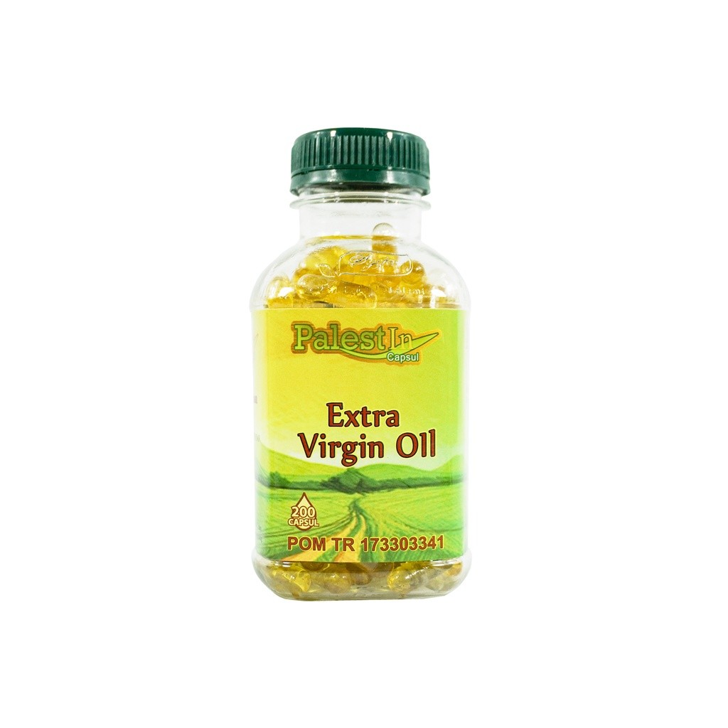 Minyak Zaitun Palestina 200 Kapsul - Extract Virgin Oil Zaitun Palestine Asli, Sumber Omega & Antiok
