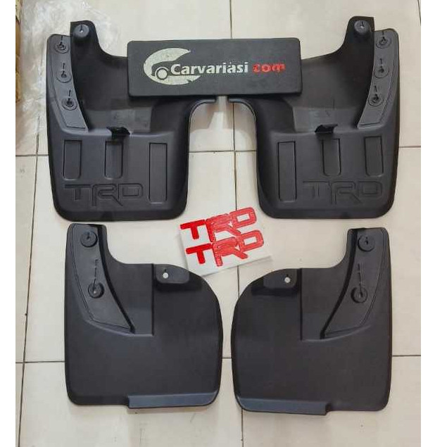 MUDGUARD Karpet Lumpur Fortuner Vrz Karpet Lumpur FORTUNER 2016 MUDGUARD Fortuner 2016 TRD
