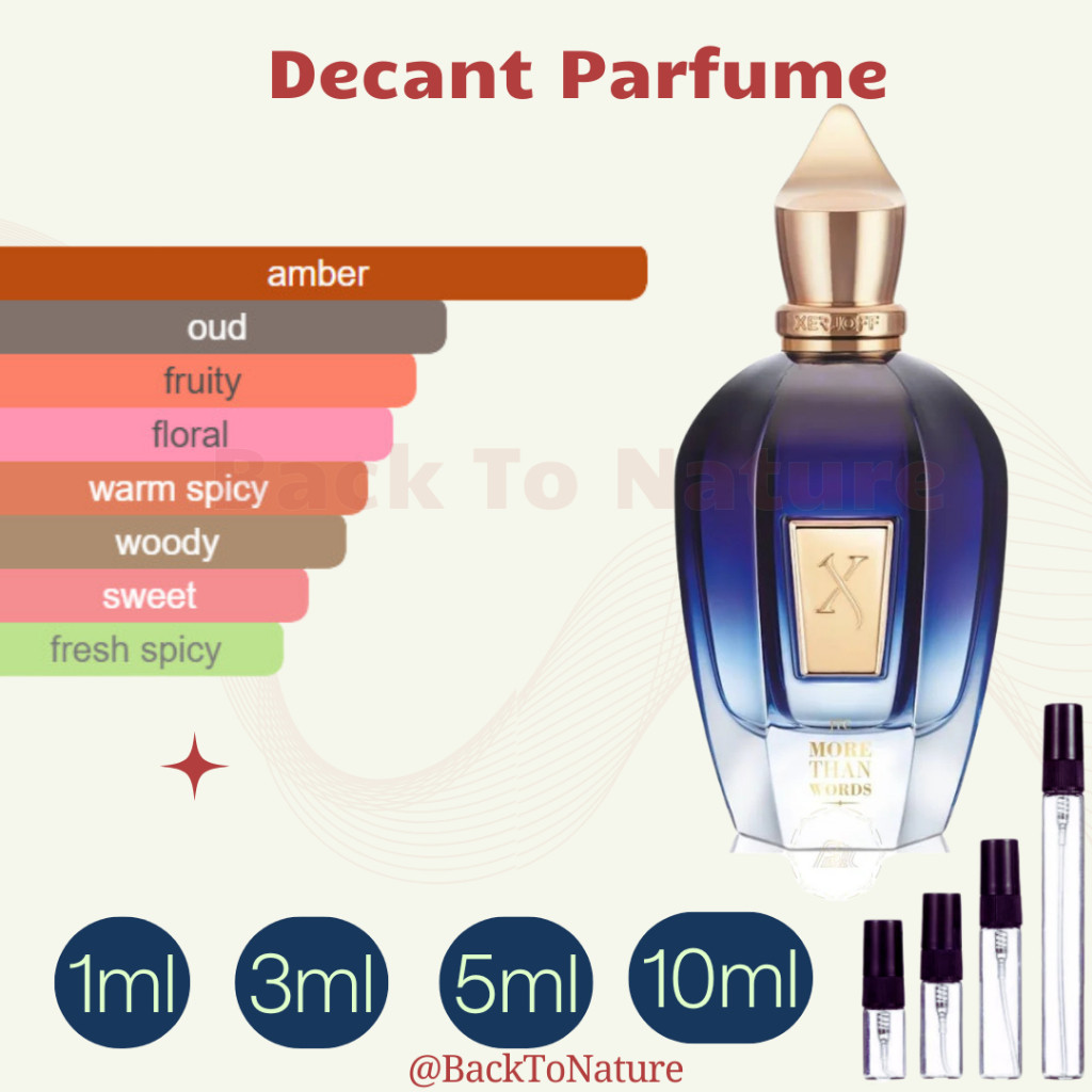 Decant - Xerjoff More Than Words (Niche)