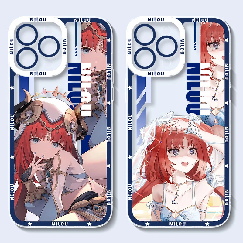 Casing Genshin Impact Nilou untuk Realme 5 6 7 7i 8 8i 9 10 Pro Plus C11 C15 C20 C21 C21Y C31 C35 C5