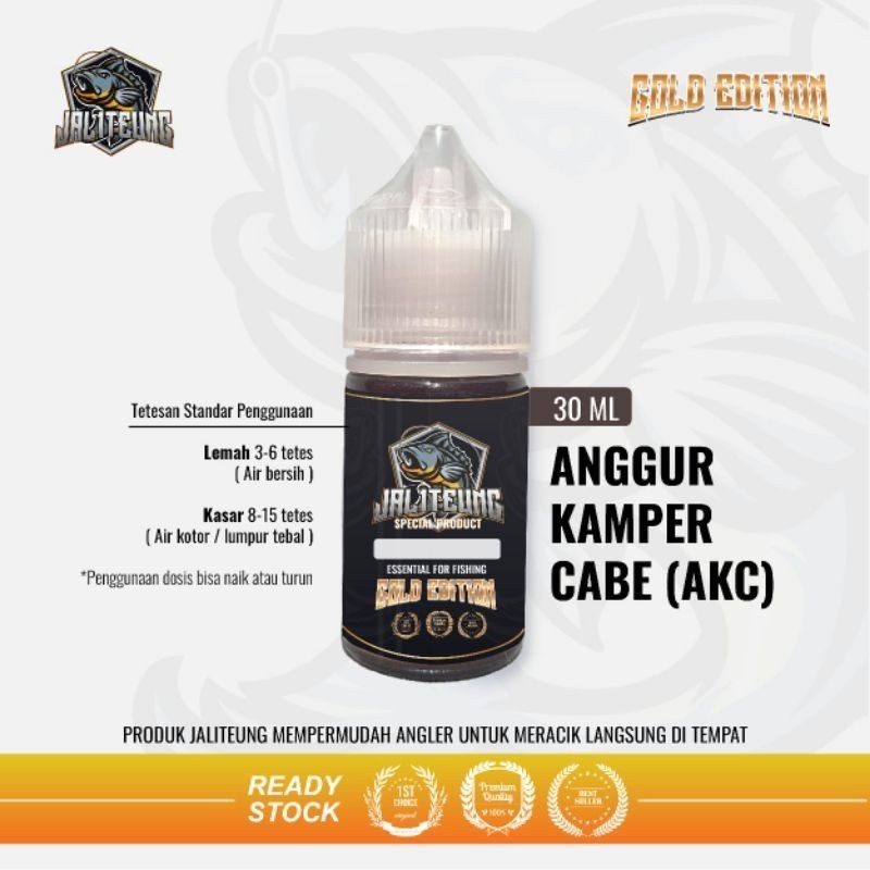 Thailand - ESSEN JALITEUNG ANGGUR KAMPER CABE ( AKC ) 30ML - Original