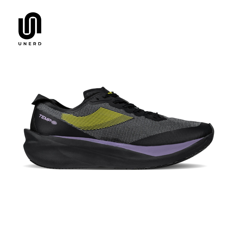 UNERD PERFORMANCE | BEAT TEMPO | SEPATU RUNNING  PRIA WANITA | ECLIPSE BLACK