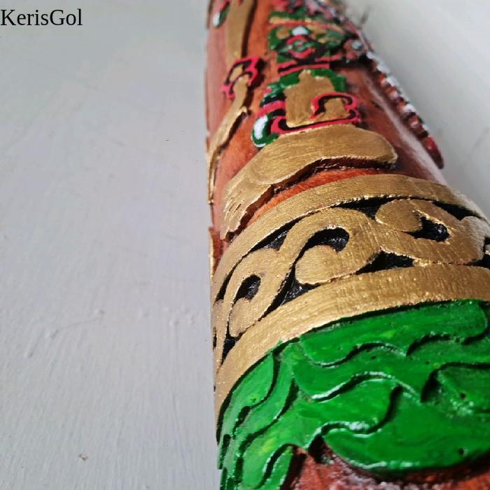 Kentongan Ukir Tokoh Wayang Ukuran Kecil GL9