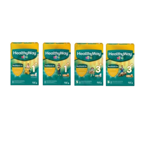 Susu Anak HealthyWay Kids 1+ 3+ Madu Vanilla 350gr Rasa Enak Disukai Si Kecil