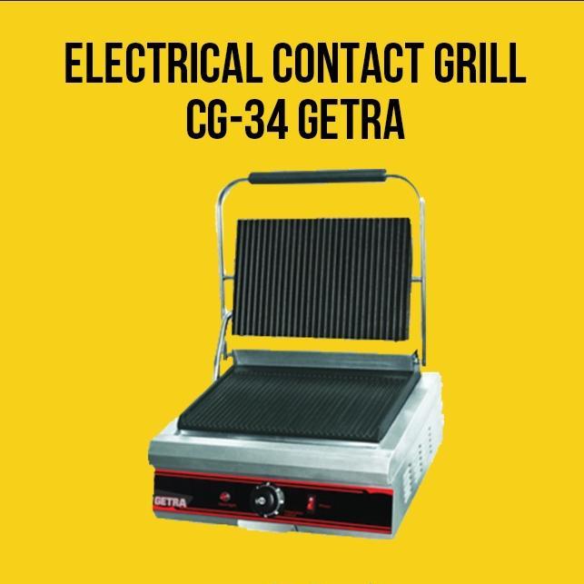 GETRA CONTACT GRILL CG-34 / PANINI MACHINE / MESIN PANINI