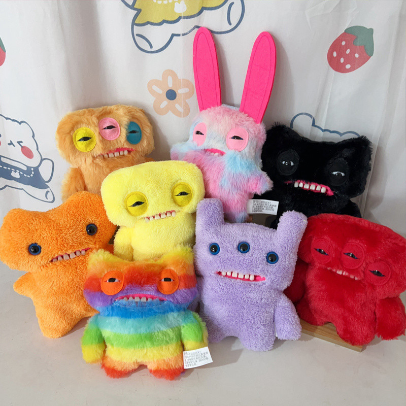 Original Fuggler Big Teeth Funny Ugly Monster Plush Doll 22cm 10 Styles Cute Tooth Monster Doll Tren
