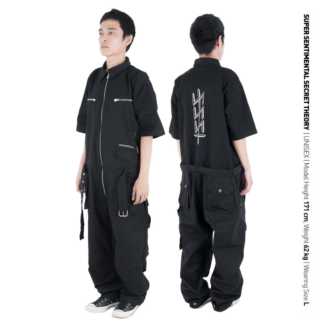 SSST x Maternal Disaster Terstal Coverall Black